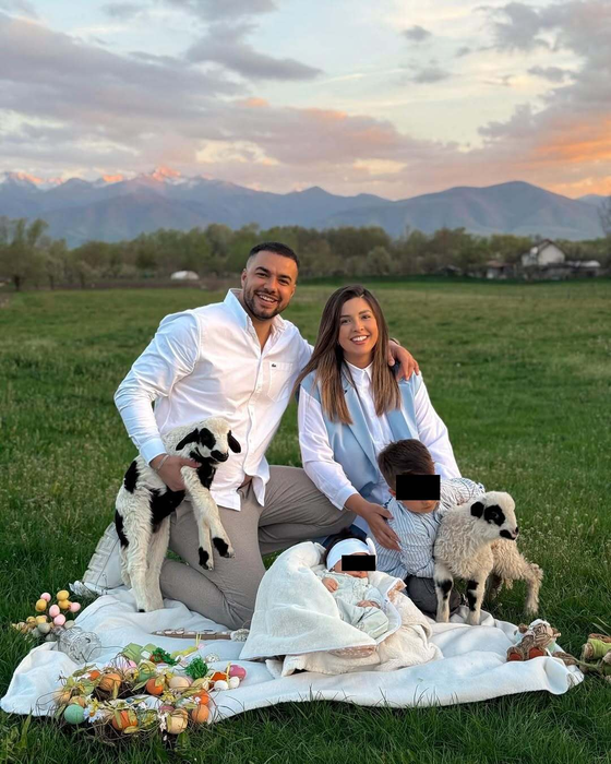 Primele imagini cu Miray, fetița lui Culiță Sterp. E leită Milan