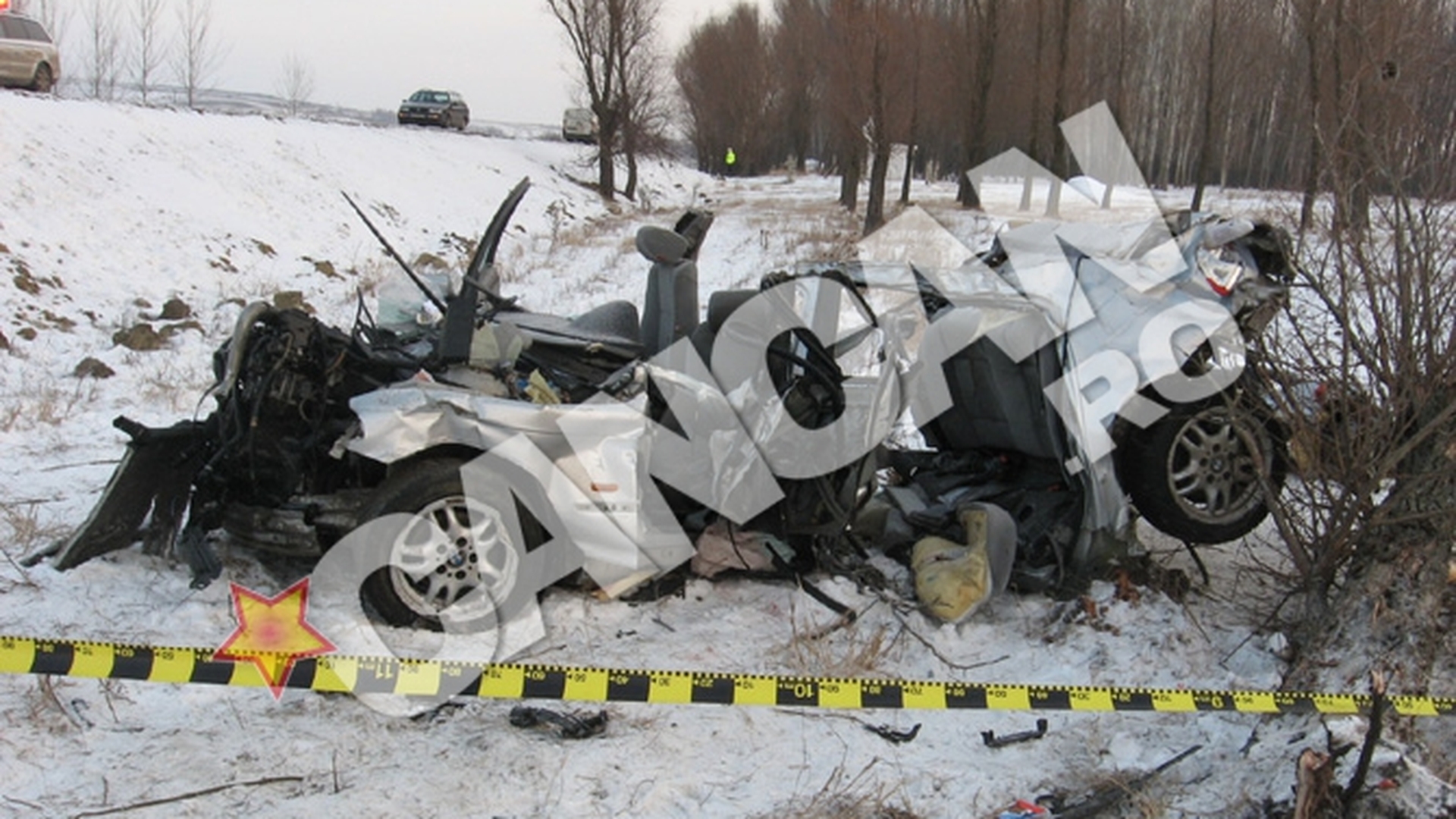 Sase morti in urma unui accident rutier produs in Vaslui