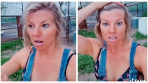 Imagini amuzante. O femeie s-a viralizat pe Tik Tok după ce a folosit un spray bronzant greșit. VIDEO
