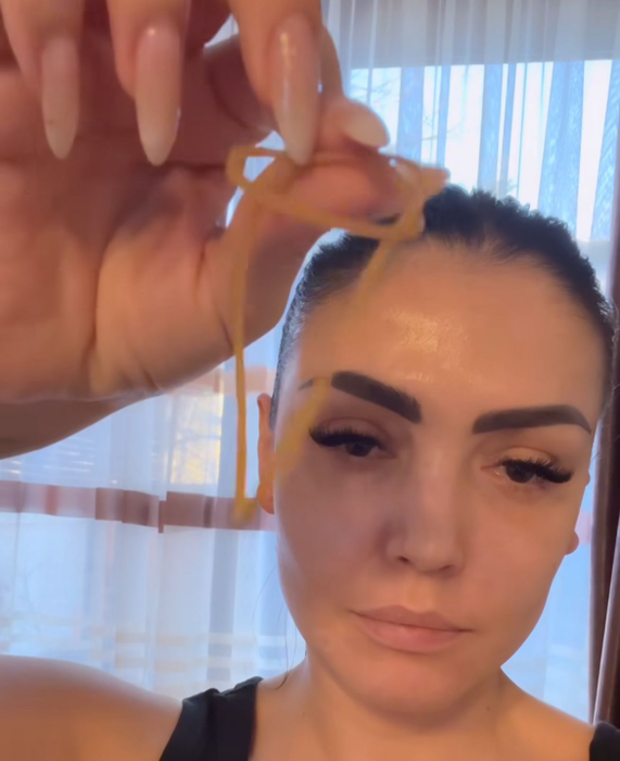 Trucul folosit de Andreea Mantea. Foto: Instagram / Andreea Mantea