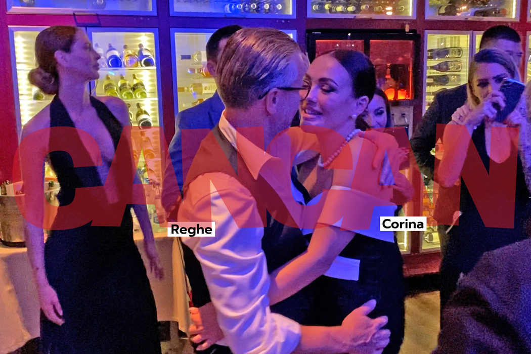 Corina și Reghe au dansat pe ritmurile lui Costel Biju (Foto: CANCAN.RO)