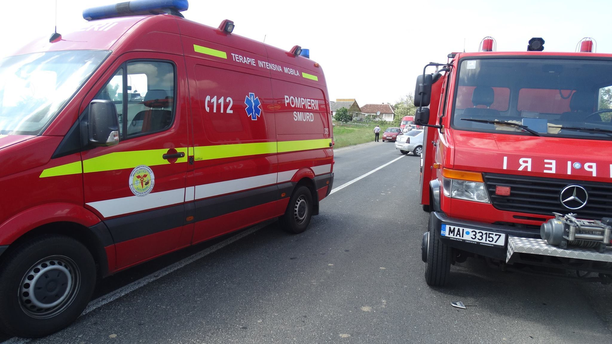 Accidentul înfiorător s-a produs în Satu Mare