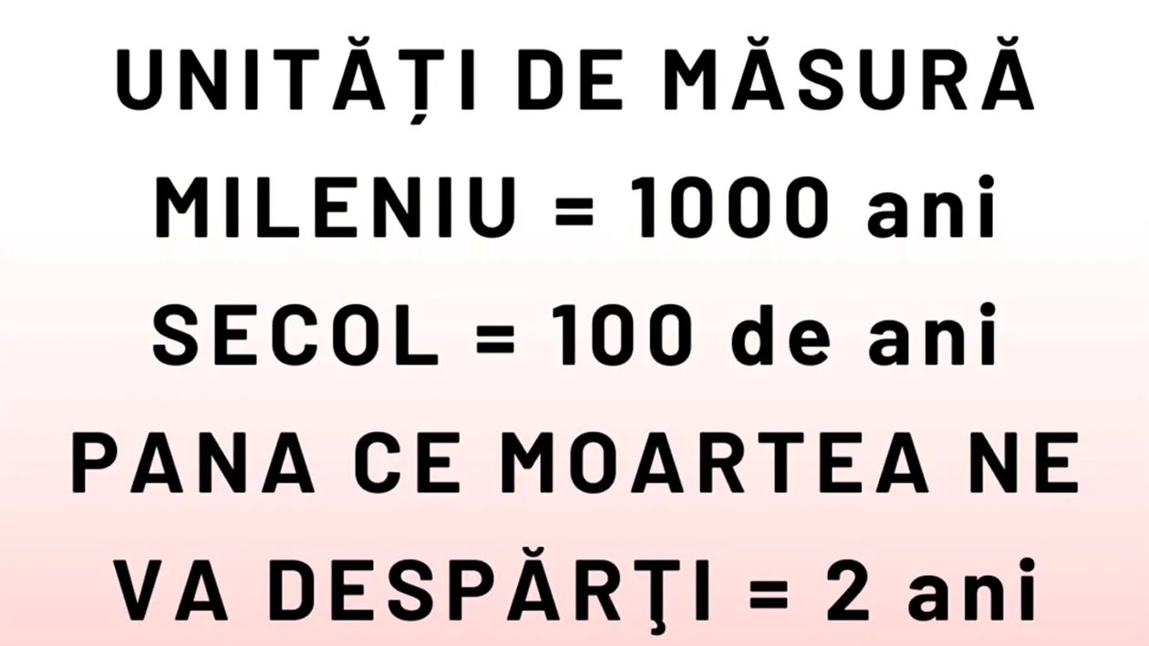 BANC | Care sunt unitățile de măsură în 2026