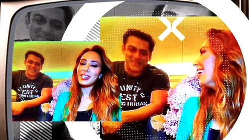 Iulia Vântur şi Salman Khan au apărut împreună la TV. Au vrut să se afle de la ei! Când vin în România | VIDEO