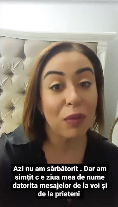 Oana Roman, îndurerară chiar de ziua ei onomastică. A mărturisit cu lacrimi în ochi cine a reușit să îi bucure sufletul: “Sunt acasă cu fiica mea și ne bucurăm una de alta”