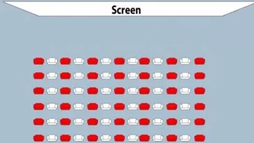 A SABOTAT Valentine's Day! A cumparat TOATE biletele de pe locurile impare ca sa impiedice cuplurile sa stea impreuna!