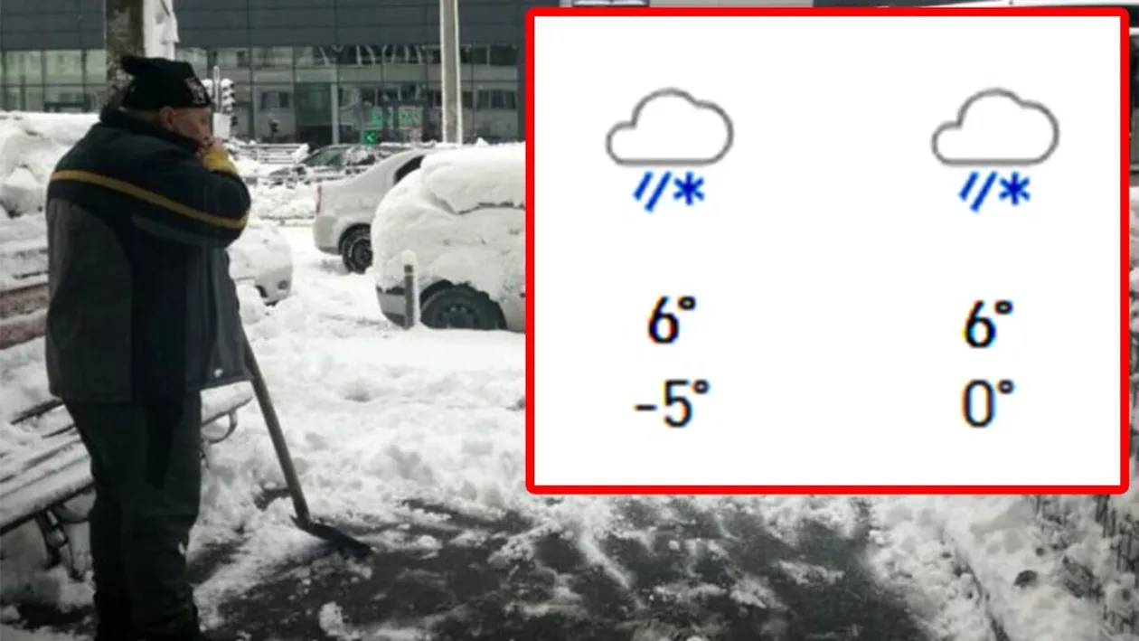 Orașele din România în care sunt anunțate ninsori în octombrie 2025. Prognoza meteorologilor Accuweather