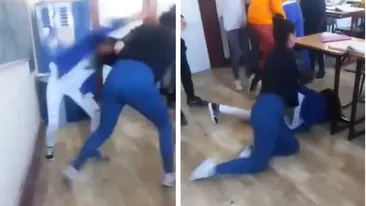 Scene terifiante într-o școală din Brașov! O elevă a fost bătută cu pumnii și picioarele în timpul orei de curs