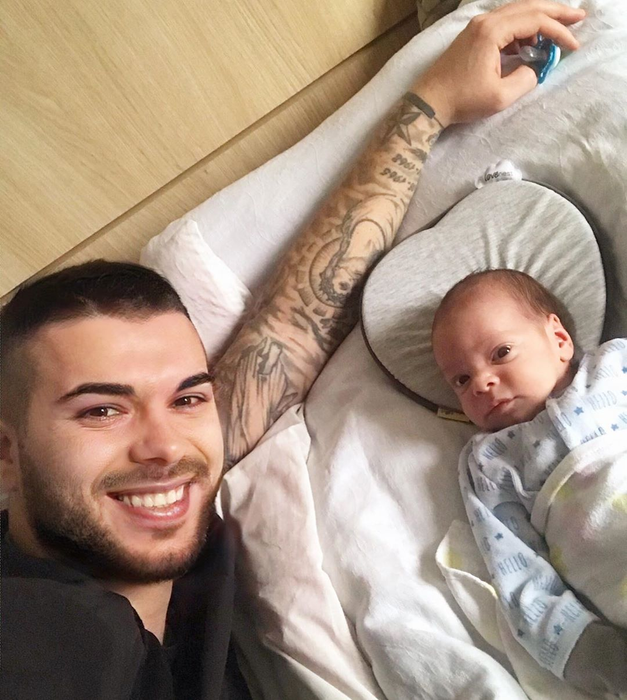 Cristian Daminuță, mândru de fiul său