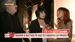 Intalnire cu scantei intre Bahmu, Prigoana si amanta afaceristului: "Am de gand sa ma impac cu ea"
