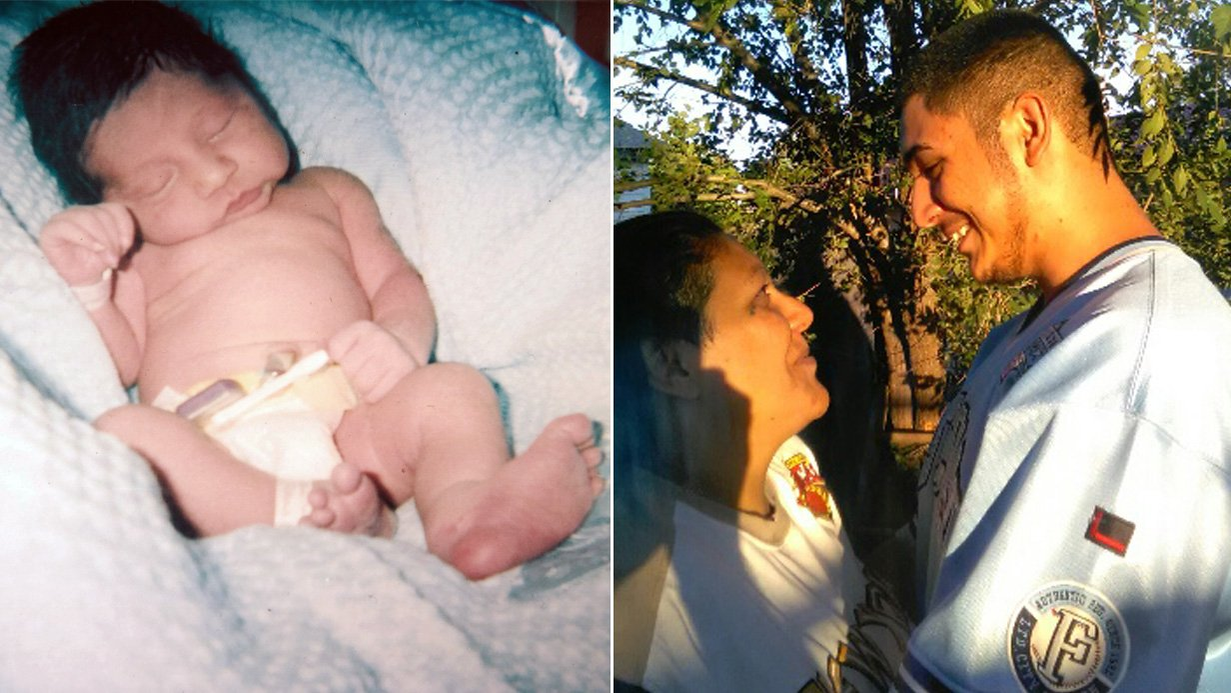 July 27, 2016. Clovis, New Mexico. Old family pictures of Caleb Peterson who is in a sexual relationship with her biological son, Monica Mares.nPhoto Copyright Monica Mares / Supplied by John Chapple / www.JohnChapple.com