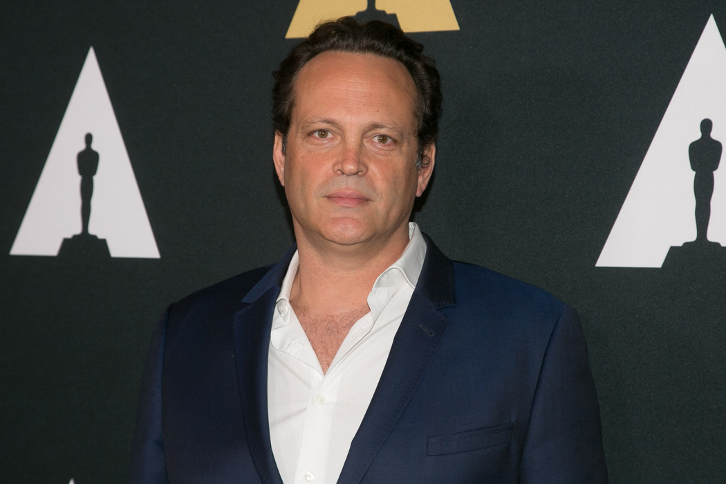 BEVERLY HILLS, CA - NOVEMBER 02:  Vince Vaughn arrives for the Academy Nicholl Fellowships in Screenwriting awards presentation and live read at Samuel Goldwyn Theater on November 2, 2017 in Beverly Hills, California.  (Photo by Gabriel Olsen/FilmMagic)