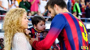 Pique si-a dus sotia de urgenta la spital! Shakira va naste in cateva ore