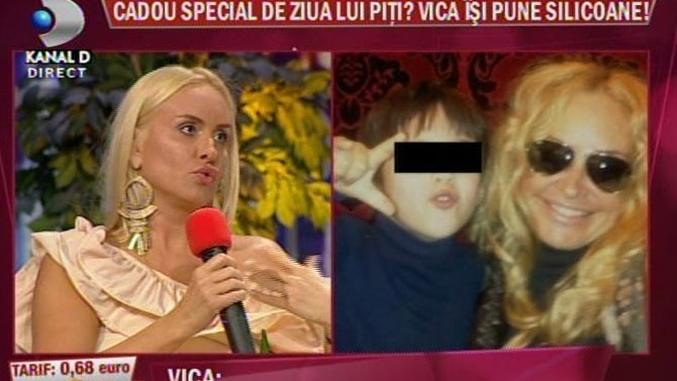 VIDEO Vica stie din surse sigure ca Piturca nu se uita la aparitiile ei tv: "Cand am aparut prima oara la CANCAN TV, a sunat la furnizor sa il lase fara cablu"