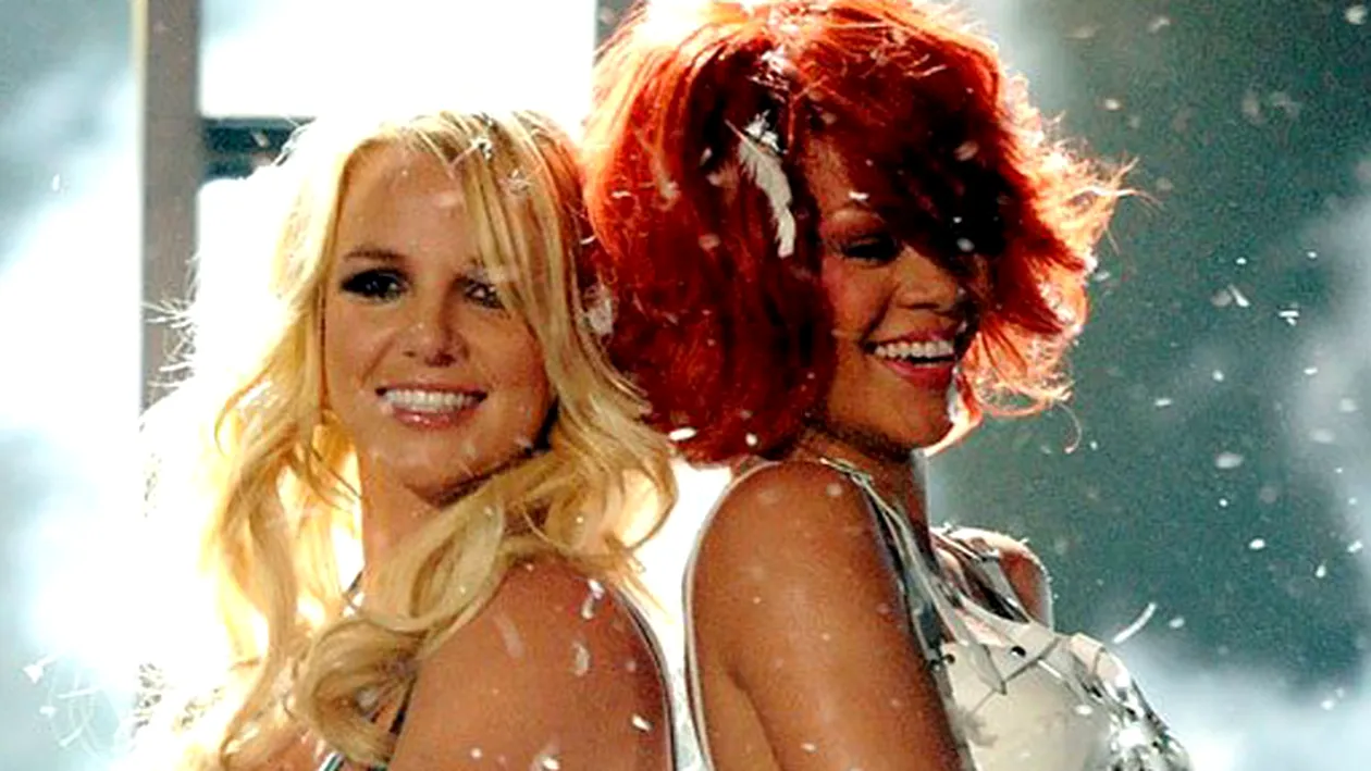 Britney Spears si Rihanna impreuna! Crezi ca este o combinatie buna?