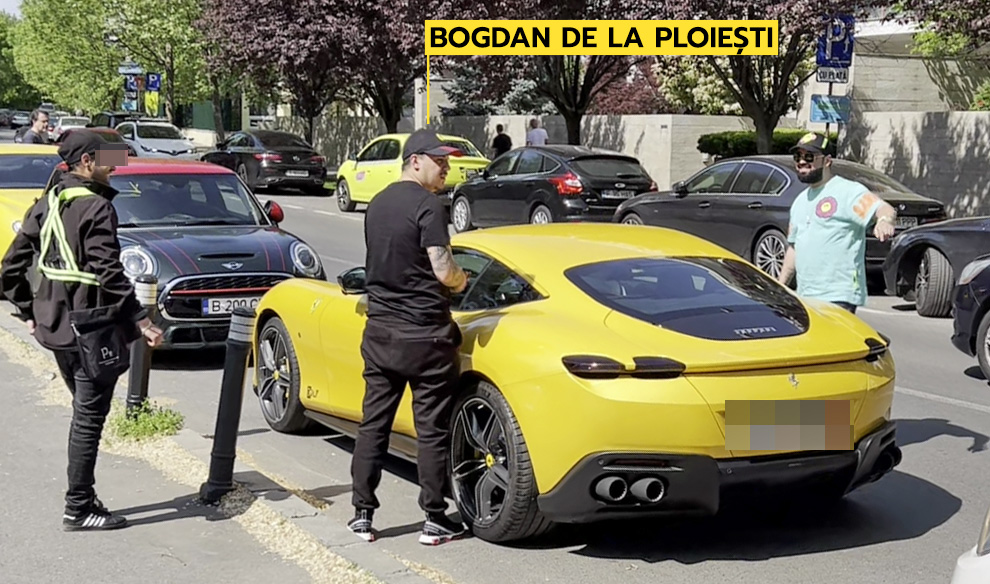 Bogdan de la Ploiești ȘI Florin Văncică intră în mașină/ Sursă foto – CANCAN.RO