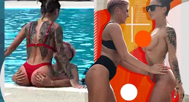 Cristina Stan a activat codul roșu de erotism! În cușcă se vrea o fiară, dar la piscină e mai mult goală!