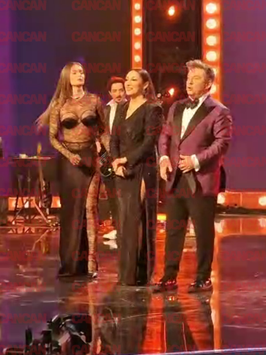 Raluka, Andra și Pavel Bartoș la filmările pentru show-ul dintre ani
