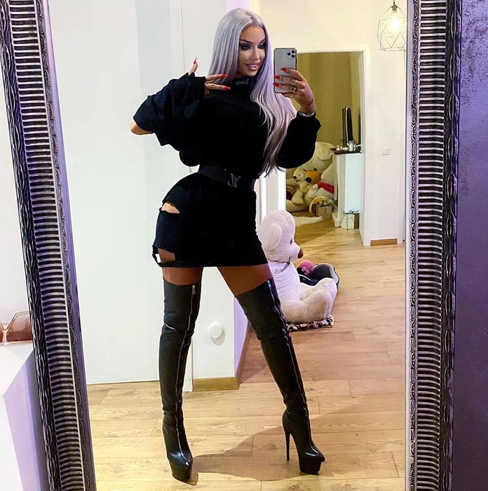 O să râzi cu lacrimi! Cum a ieșit Loredana Chivu îmbrăcată azi-noapte, pe viscolul din București