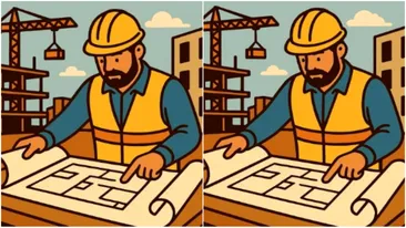 Test IQ | Găsiți cele 3 diferențe dintre aceste două imagini. Geniile le descoperă în doar 10 secunde!