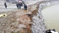 Tragedie în Argeş. Tatăl cu cei doi copii au ajuns în râu şi nu a reuşit să salveze decât unul din fii!