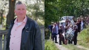 Scene dureroase! Ce s-a întâmplat la înmormântarea lui Valeriu, unul dintre angajații de la Ibăneşti