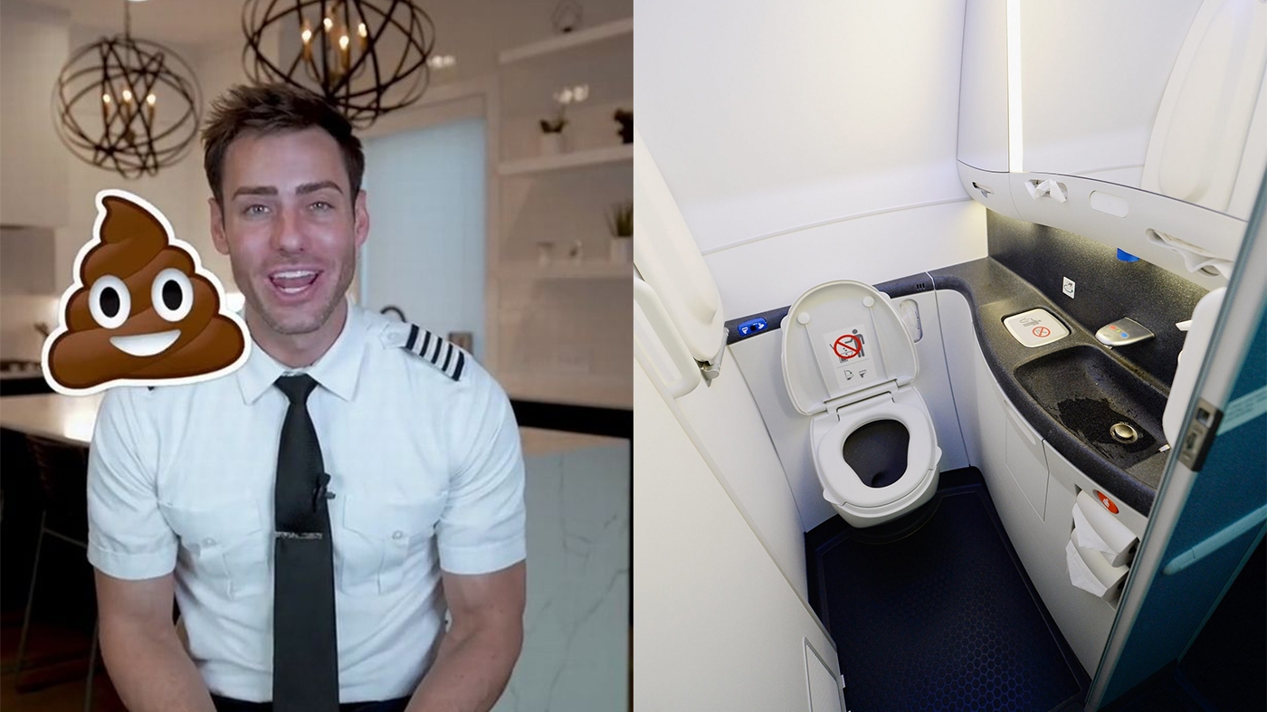 Ce se întâmplă, de fapt, când folosești toaleta din avion. Un pilot a explicat ceea ce puțini bănuiau