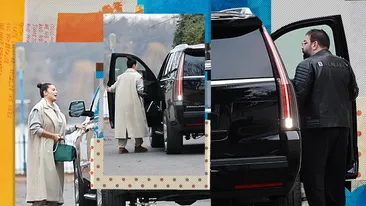 Au fost la restaurant în Herăstrău, apoi... Roxana Dobre i-a ”furat” mașina lui Florin Salam