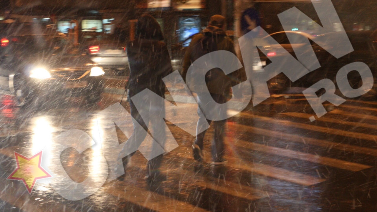 NINGE în Bucureşti! COD GALBEN de ninsori şi VISCOL, în Capitală şi 16 judeţe din sudul şi vestul ţări