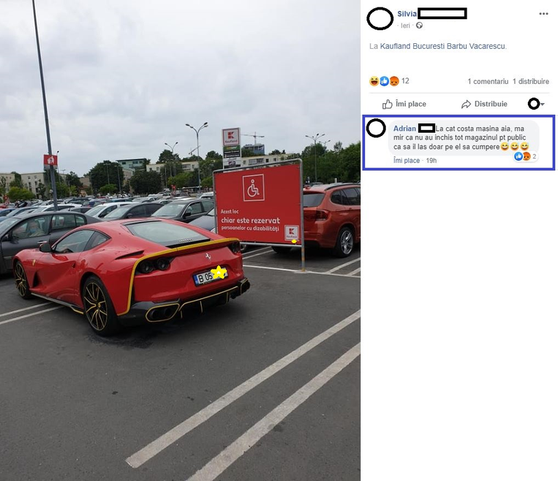 Dan Nicorescu, gafă de neiertat în parcarea unui hipermarket din București! Imaginile sunt deja virale