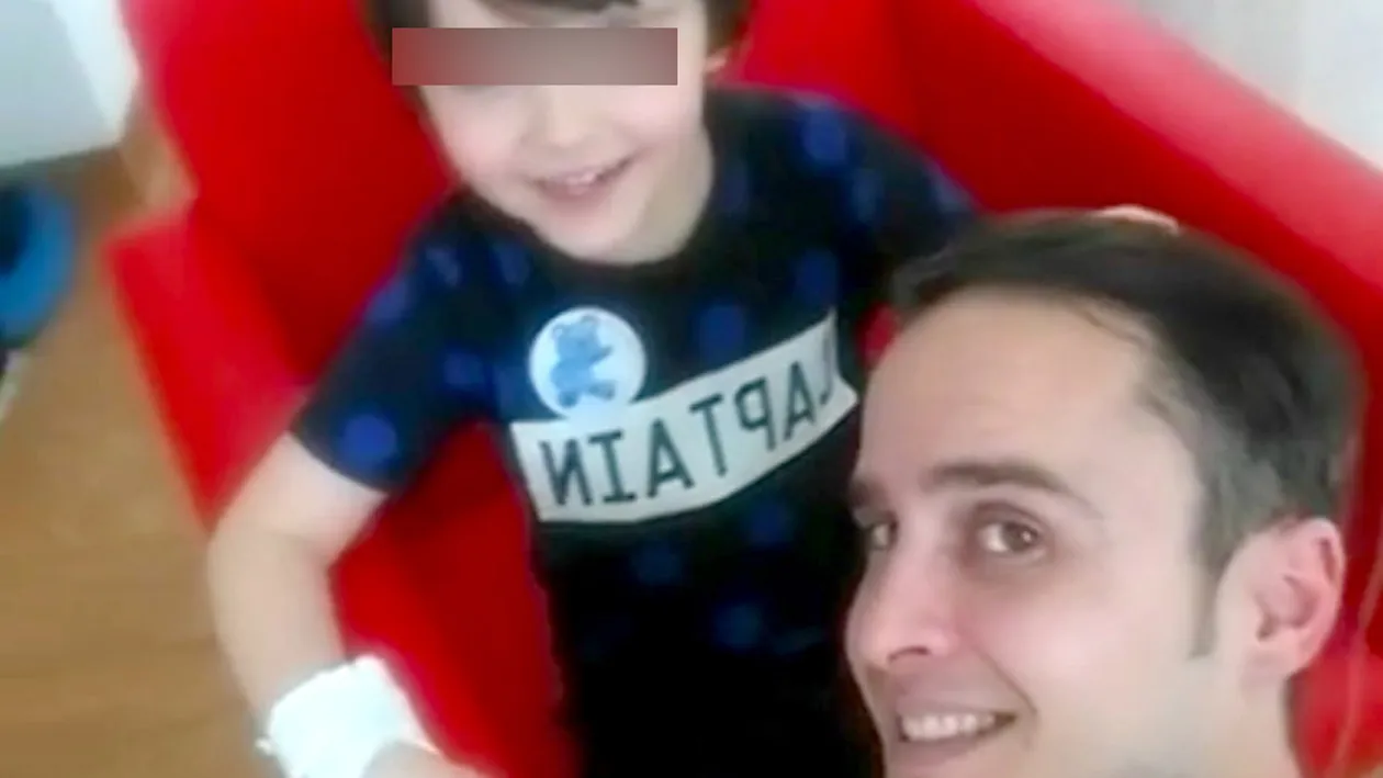 ŞERBAN COPOŢ s-a internat alături de băieţelul lui în spital:,,Ne-am dus de urgenţă...''