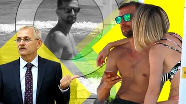 Adrian Mlădinoiu, ex-șoferul lui Liviu Dragnea, a stat ”lipit” de o blondină pe plaja milionarilor!
