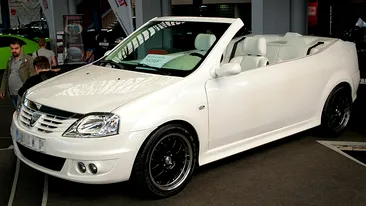 Schimbarea pe care o asteptai de pe vremea Epocii de Aur! O echipa de entuziasti a creat Loganul decapotabil!