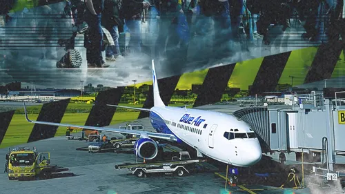 Debandada Blue Air. Cum sunt umiliți pasagerii pe zborurile low-cost