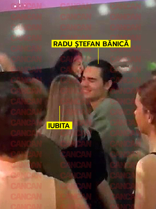 Radu Ștefan Bănică și iubita lui, în club (Foto: captură)
