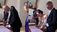 Daniel Onoriu s-a căsătorit cu aleasa inimii sale! Primele imagini de la nunta cu Cătălina. VIDEO
