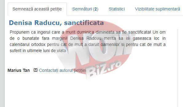 Fanii cer ca DENISA RĂDUCU să apară în Calendarul Creştin Ortodox!