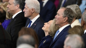 Anunțul din timpul învestirii lui Donald Trump care a făcut-o pe Hillary Clinton să bufnească în râs