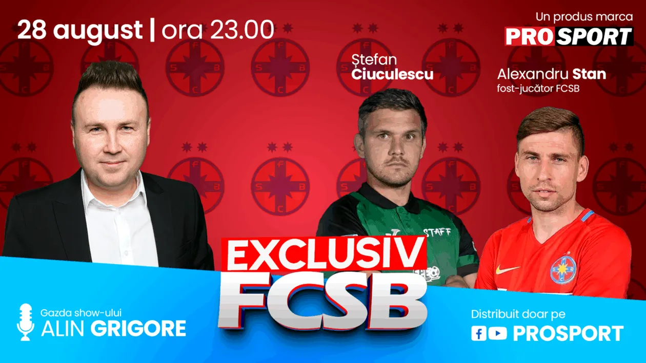 EXCLUSIV FCSB, azi de la 23:00, după duelul decisiv cu Aberdeen din Europa League! Analizăm partida și culisele campioanei României cu Alexandru Stan și Ștefan Ciuculescu