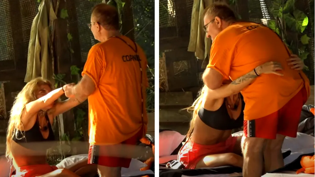 Cornel Palade, îmbrăţişări pătimaşe la Sunt celebru, scoate-mă de aici! Bia Khalifa l-a lăsat fără aer: Eşti viaţa mea