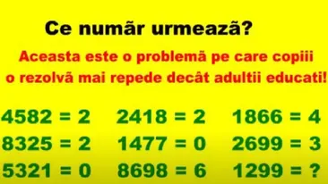 Test IQ exclusiv pentru genii | Ce număr urmează în seria: 2, 2, 0, 2, 0, 6, 4, 3