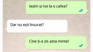 Bancul începutului de săptămână | "Ieșim și noi la o cafea?"