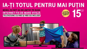 Totul pentru mai puțin, de la Telekom!