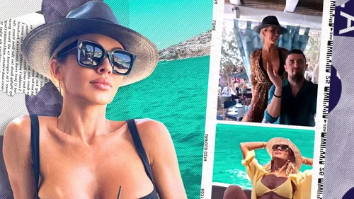 Alin Cocoș și Monica Orlanda, vacanță de lux în Mykonos