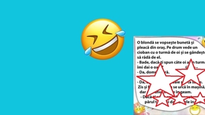 Bancul Zilei | Ce a pățit o blondă “sub acoperire” când a vrut să facă mișto de ciobanul cu care s-a întâlnit