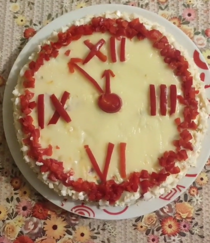 Salata bouef pentru Revelion / Foto: Captură Video TikTok