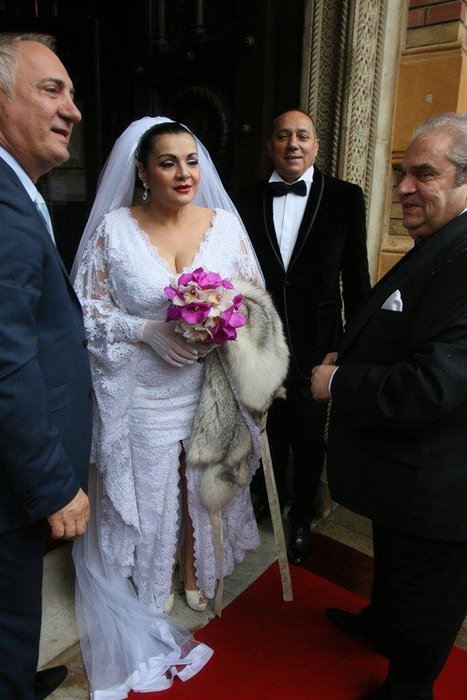 Cornelia Catanga și Aurel Pădureanu au făcut nunta în 2014, după 24 de ani de relație
