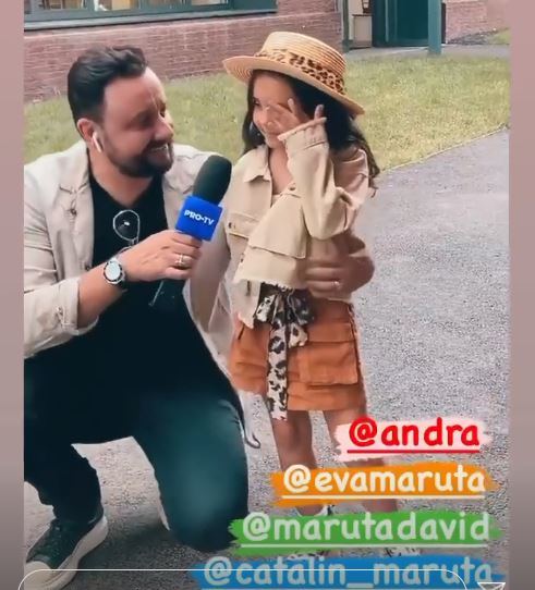 Ce outfit simpatic și-a ales Eva Măruță pentru ultima serbare la grădiniță: “În curând, începe școala!”