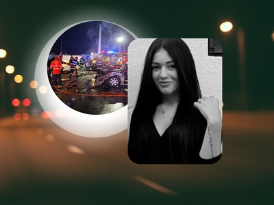 Ea este Maria Roxana, fata de 18 ani care a murit pe loc în accidentul din Vâlcea. Tânăra, condusă pe ultimul drum