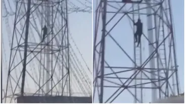 Un bărbat din Tecuci a pierdut la păcănele și, de supărare, s-a urcat pe un releu. A amenințat că se aruncă dacă nu primește banii înapoi